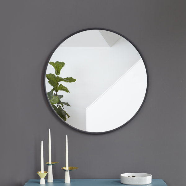 Umbra Hub Decorative Round Wall Mirror & Reviews Wayfair.co.uk